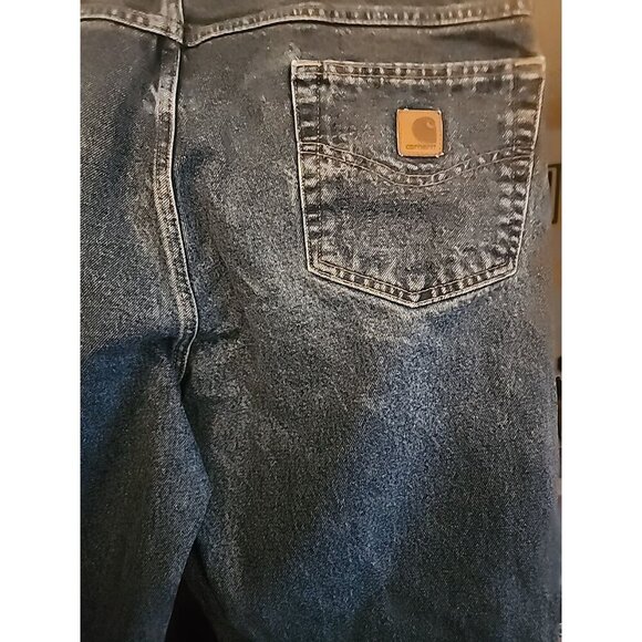 carhartt traditional fit jeans 40x32 New Work Denim Excellent CR50 Nice NWOT - Picture 5 of 6